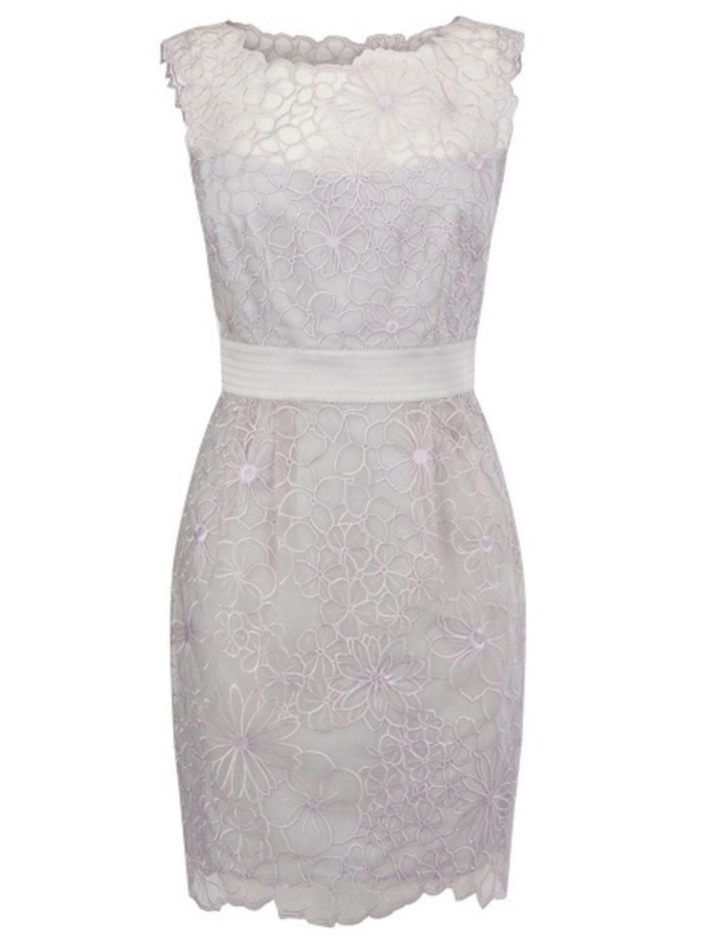 Karen Millen Lavender Lace Dress